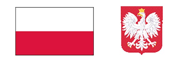 FLAGA I GODŁO POLSKI