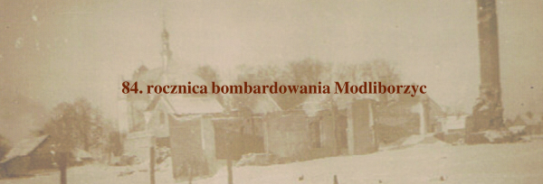 84. rocznica bombardowania Modliborzyc 
