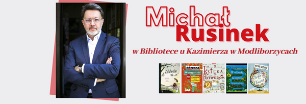 Michał Rusinek w Bibliotece u Kazimierza 