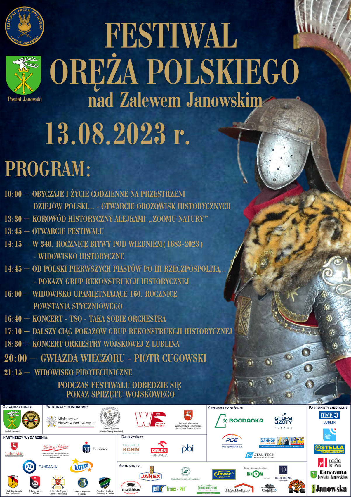 Plakat - Festiwal Oręża Polskiego