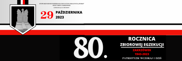 Obchody 80-tej rocznicy zbiorowej egzekucji w Zakrzówku